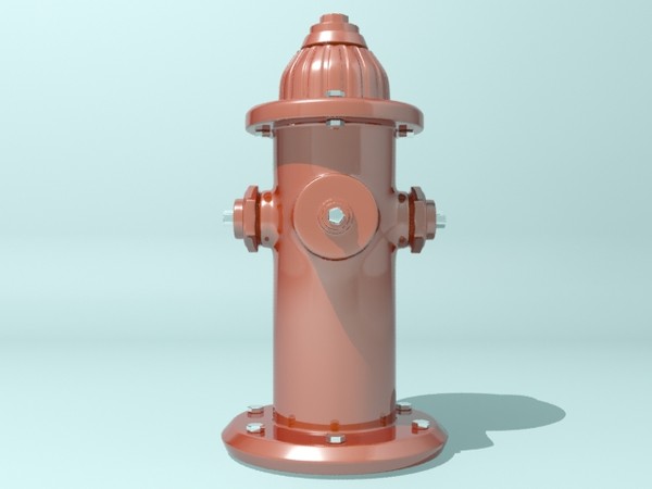 hydrant city street 3d model - Hydrant II by christiano247